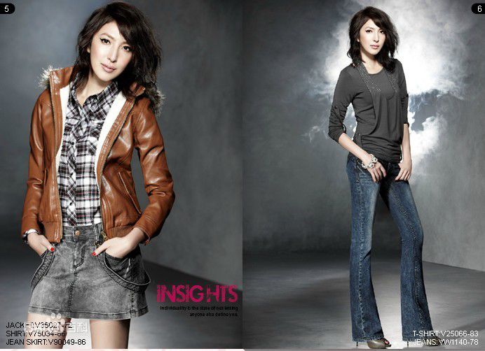 杨谨华(cheryl)代言VictoriaJeans前后照片