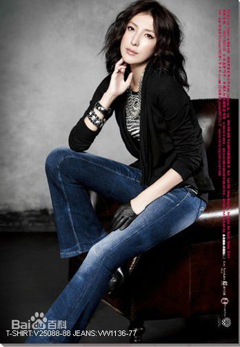 杨谨华(cheryl)代言VictoriaJeans前后照片