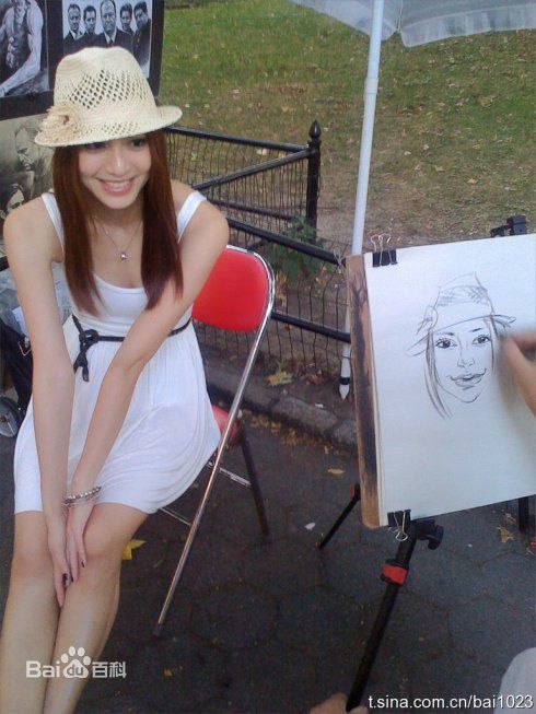 白歆惠(Bianca Bai)微博图图册