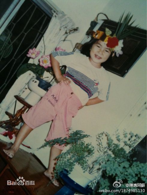 陈嘉桦(Ella、 Water（出道前）)童年照片性感图片图集