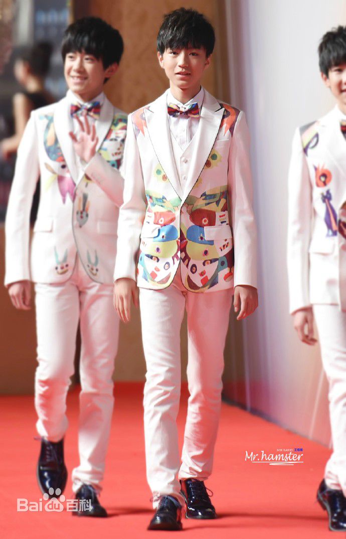 王俊凯(Karry)红毯图册（一）前后照片