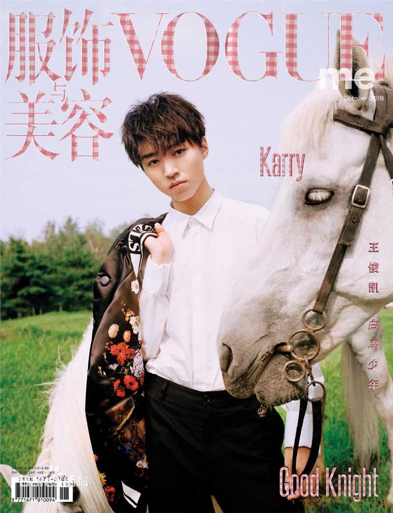 最优质王俊凯(Karry)在《VogueMe》2018年十月刊中的相册