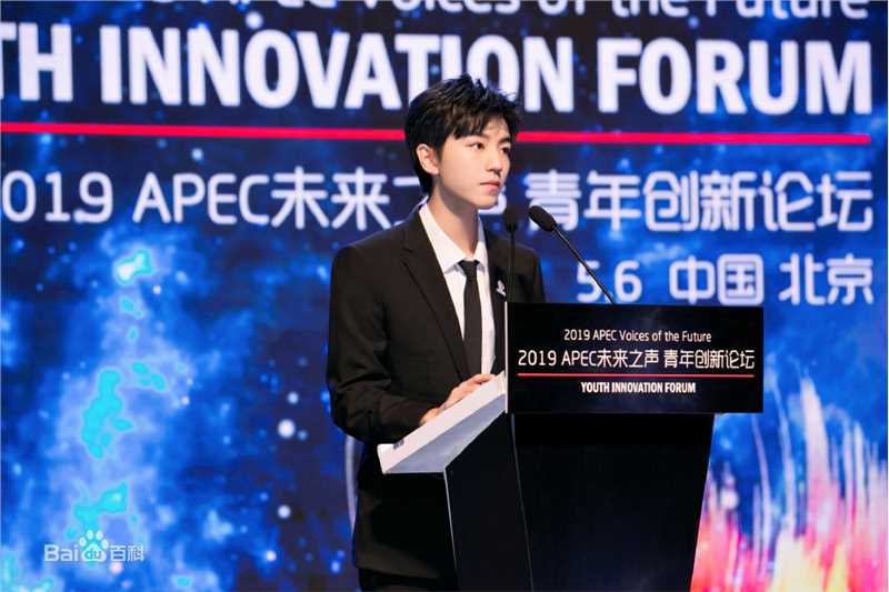 王俊凯(Karry)2019APEC未来之声青年创新论坛壁纸壁纸