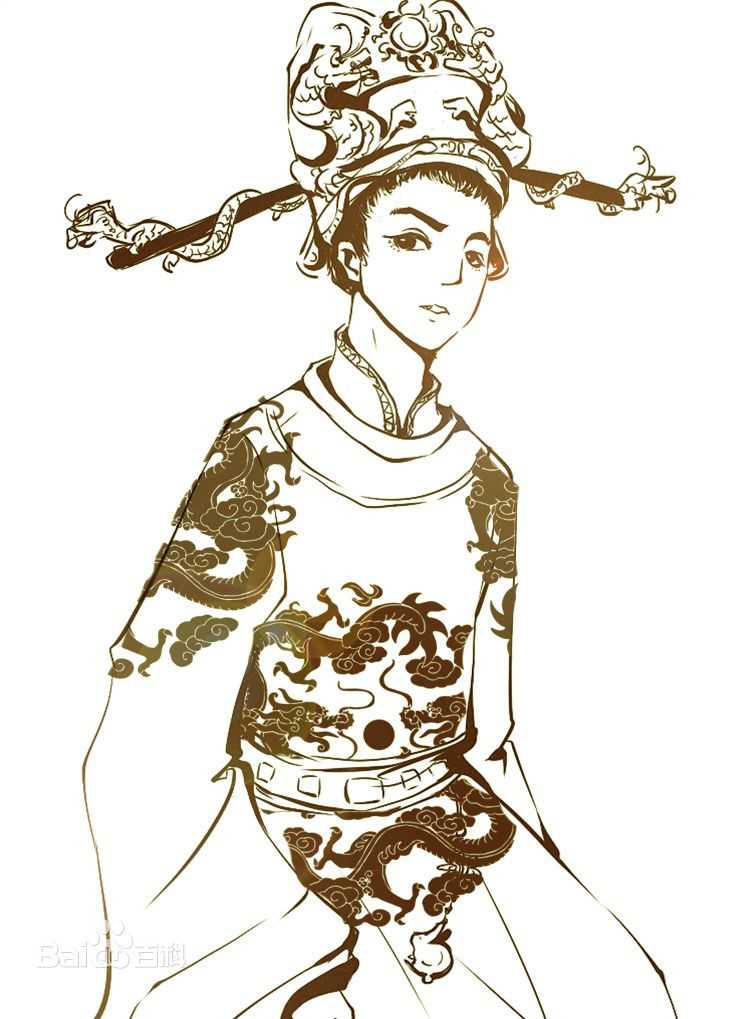 王俊凯(Karry)在电影《长城》饰演小皇帝中的