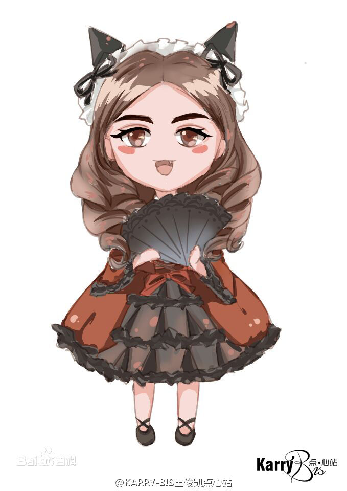 王俊凯(Karry)卡通形象图册