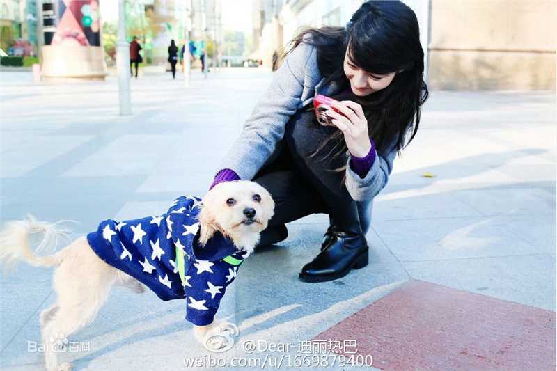 迪丽热巴·迪力木拉提(Dilraba)个人生活照前后照片