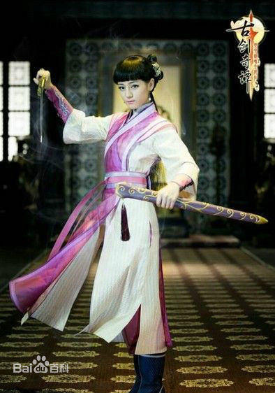 迪丽热巴·迪力木拉提(Dilraba)在《古剑奇谭》中的