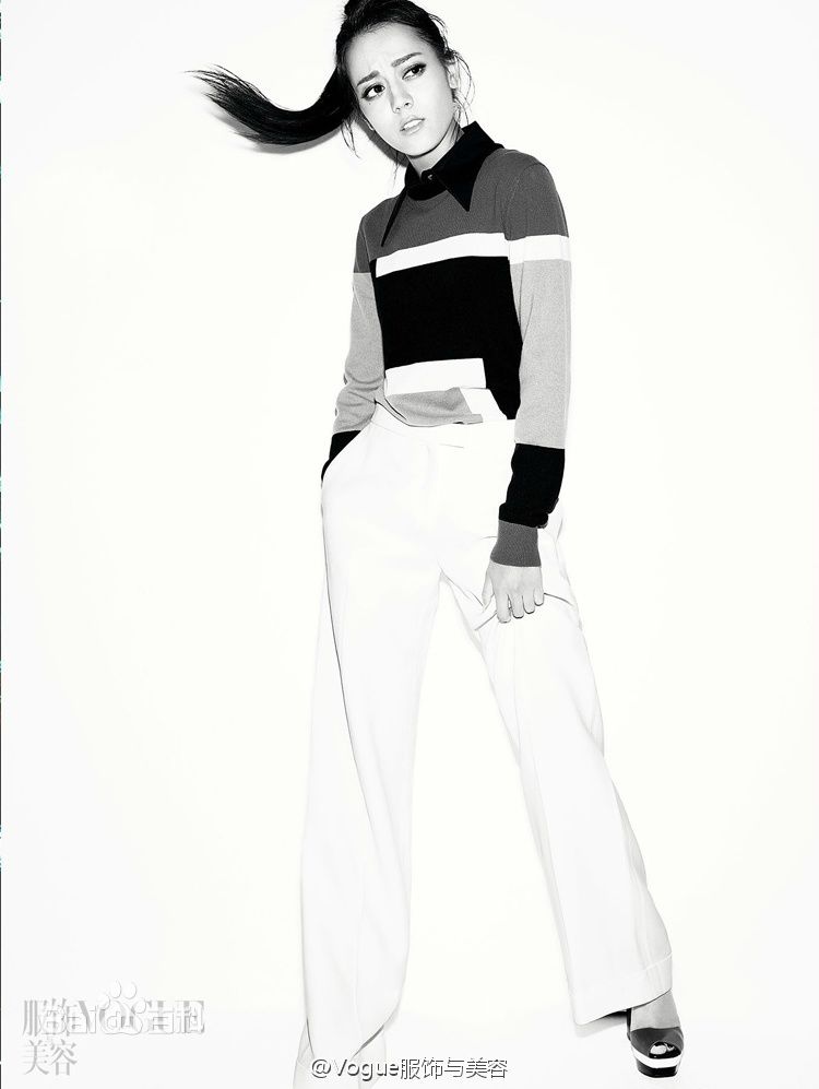 迪丽热巴·迪力木拉提(Dilraba)VOGUE服饰与美容壁纸壁纸