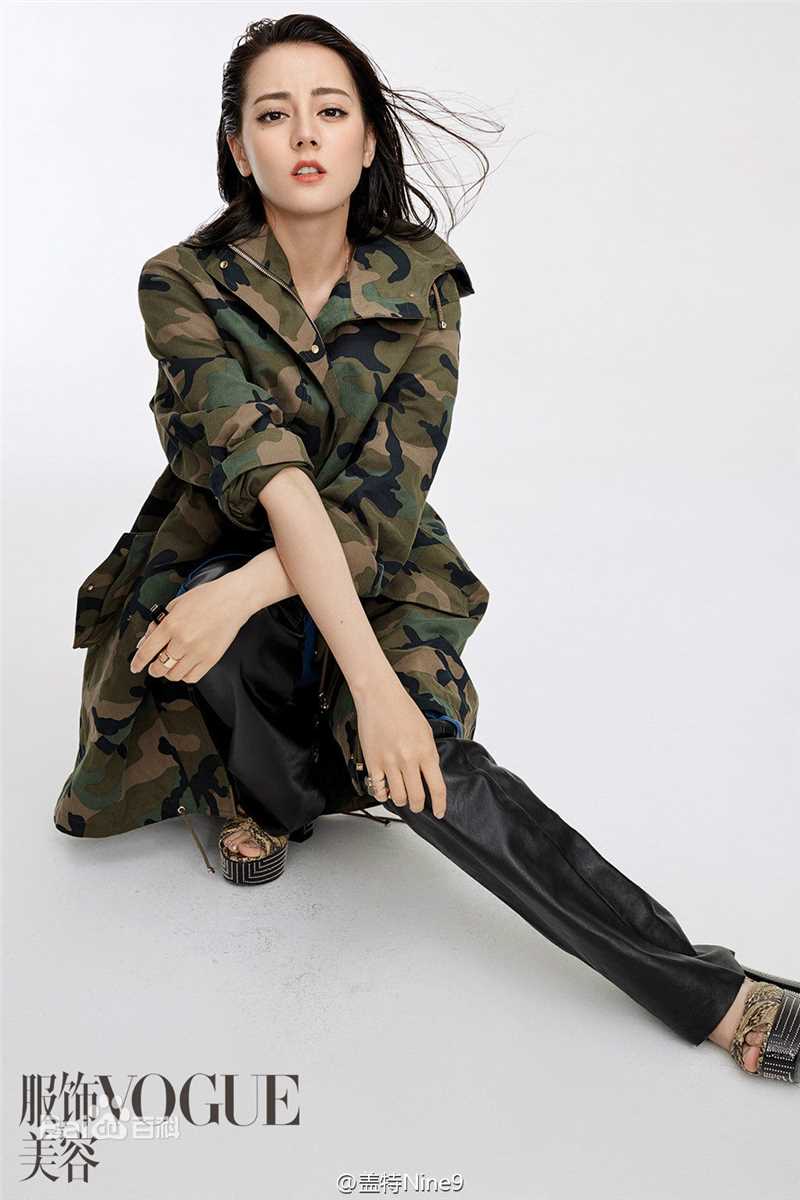 迪丽热巴·迪力木拉提(Dilraba)VOGUE服饰与美容壁纸壁纸