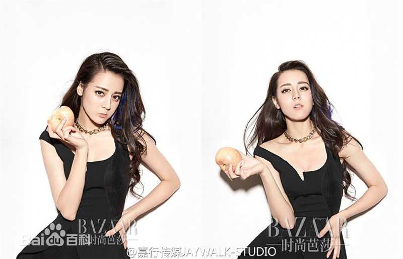 迪丽热巴·迪力木拉提(Dilraba)Harper's Bazaar时尚芭莎图片图集