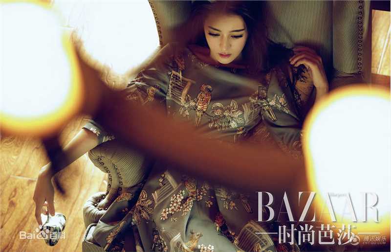 迪丽热巴·迪力木拉提(Dilraba)Harper's Bazaar时尚芭莎图片图集