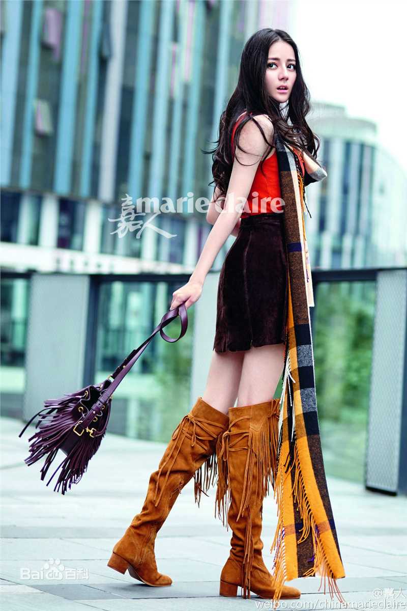 迪丽热巴·迪力木拉提(Dilraba)Marie Claire嘉人图片图册