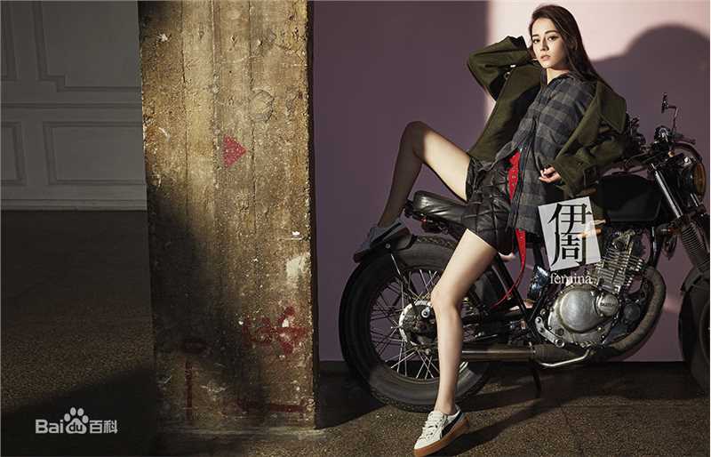 迪丽热巴·迪力木拉提(Dilraba)伊周Femina前后照片