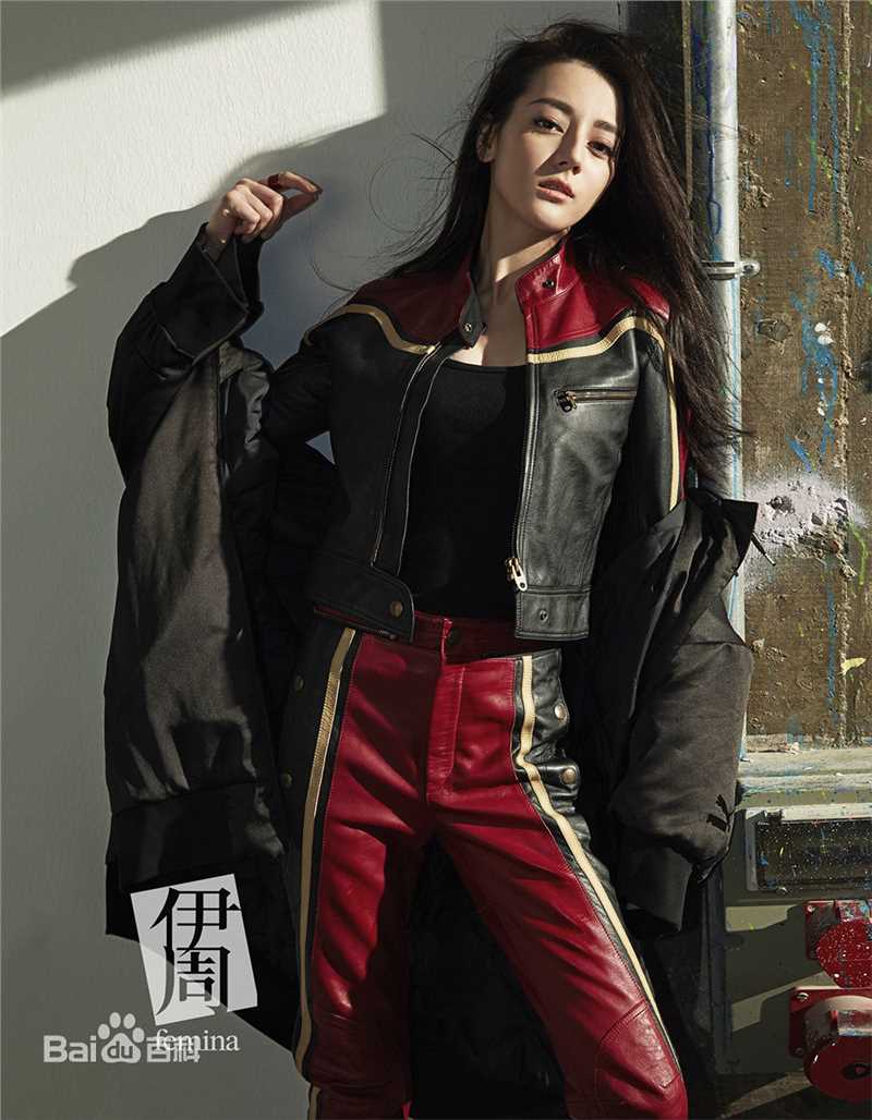 迪丽热巴·迪力木拉提(Dilraba)伊周Femina前后照片