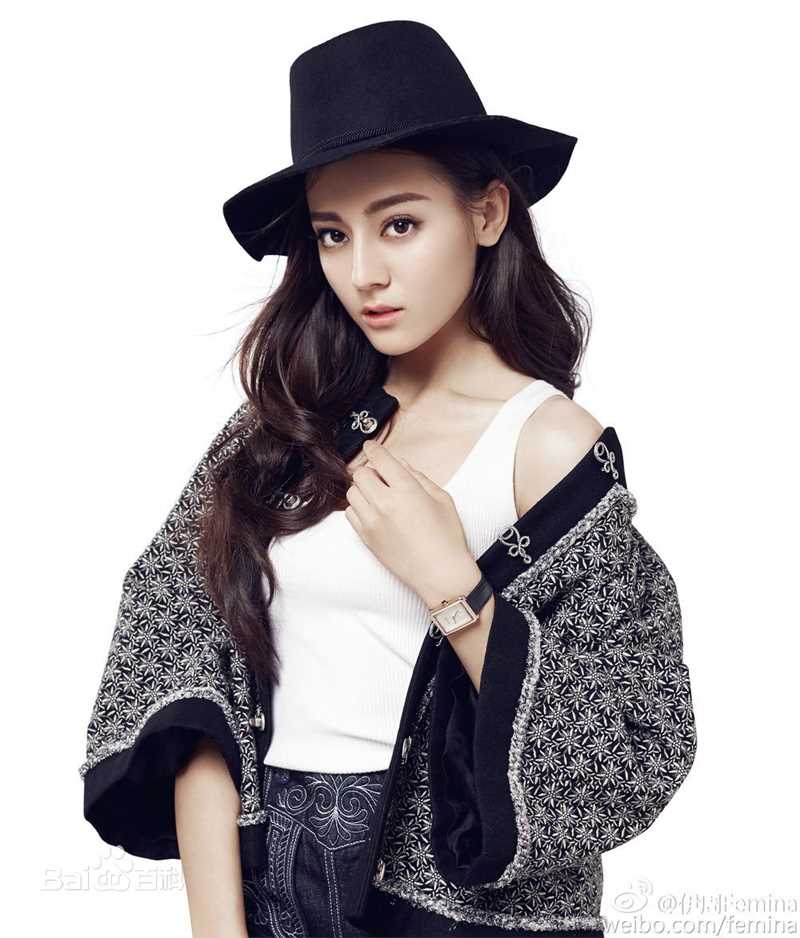 迪丽热巴·迪力木拉提(Dilraba)伊周Femina前后照片