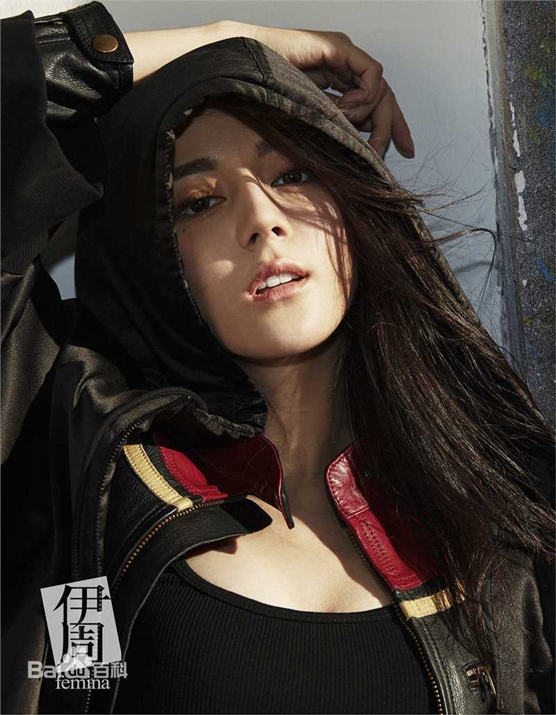 迪丽热巴·迪力木拉提(Dilraba)伊周Femina前后照片