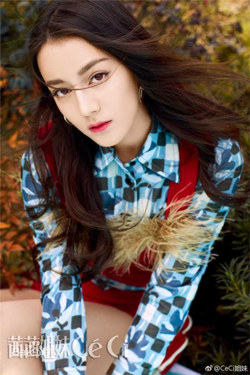 最优质迪丽热巴·迪力木拉提(Dilraba)在《茜茜姐妹》17年3月刊中的相册