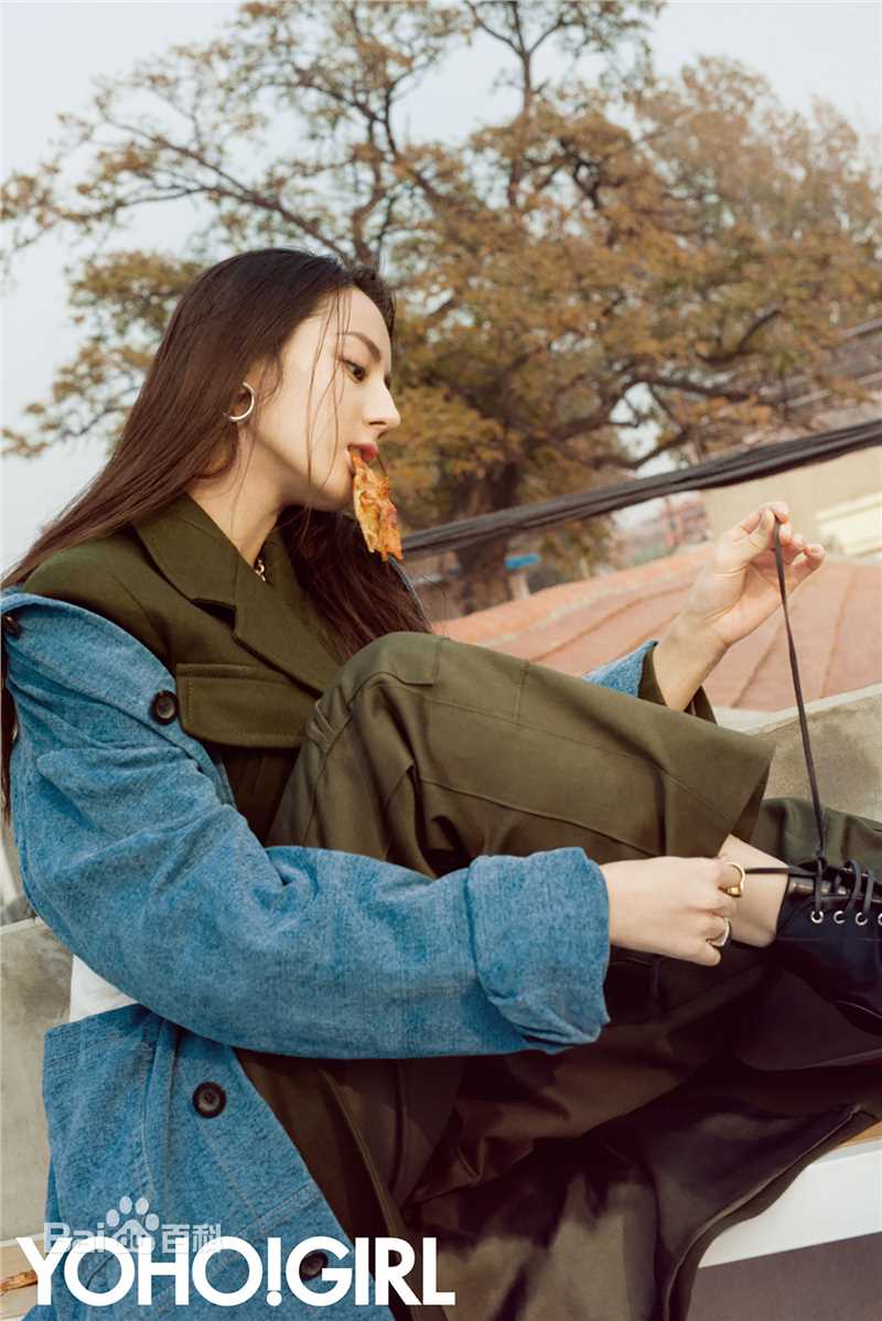 迪丽热巴·迪力木拉提(Dilraba)yoho!潮流志性感图片图集