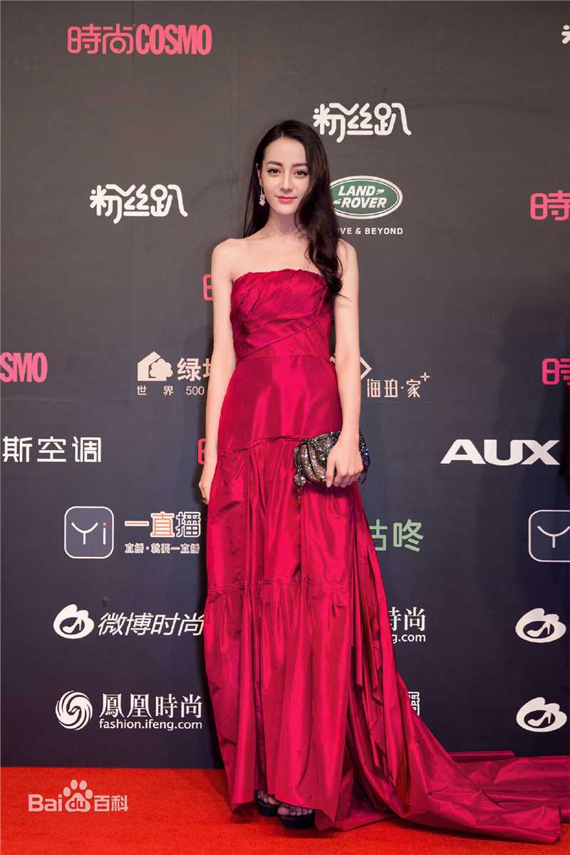 迪丽热巴·迪力木拉提(Dilraba)15 2016年时尚coo美丽盛典前后照片