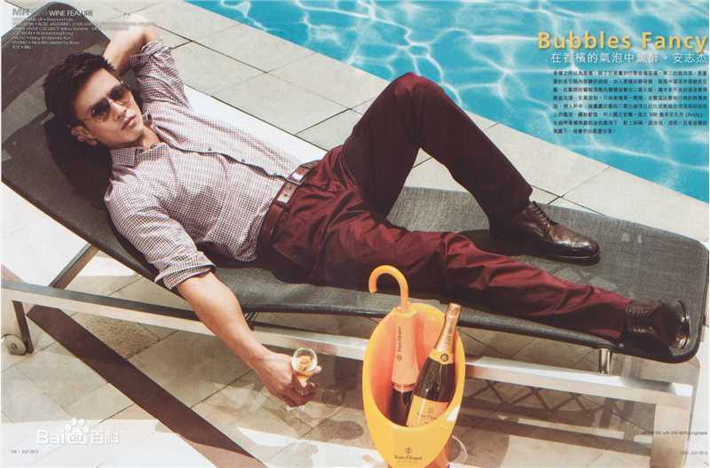 安志杰(Andy On)高清杂志、代言照图集