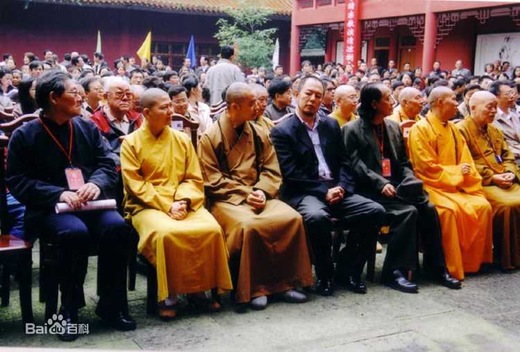 张铁林(Zhang Tie-Lin)石念经寺佛法宣传交流会素颜照相册