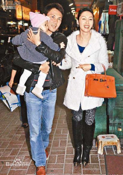 林文龙(Frankie Lam)与女儿在一起前后照片