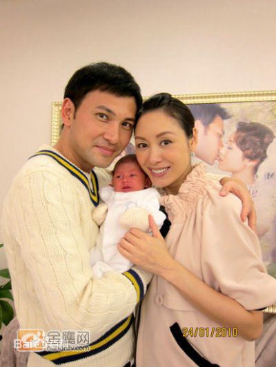 林文龙(Frankie Lam)与女儿在一起前后照片