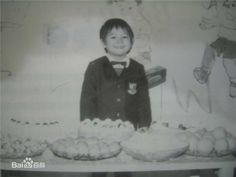 陈浩民(Benny Chan)童年趣照素颜照壁纸