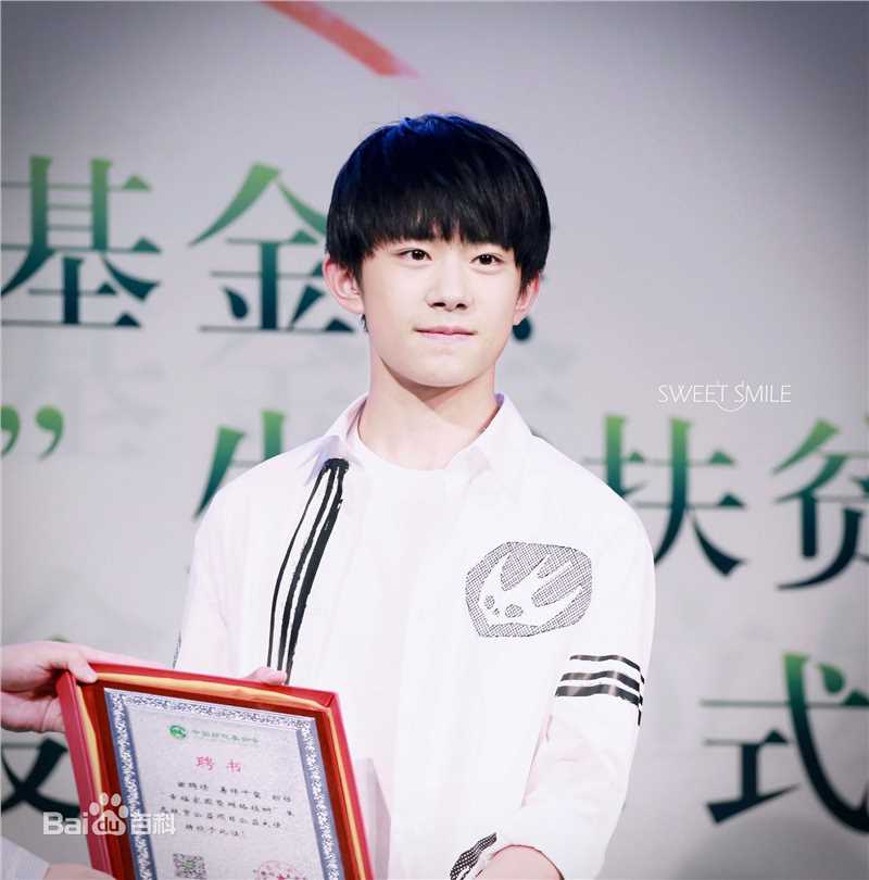 易烊千玺(Jackson)中国绿化基金会公益大使授证仪式性感图片图集