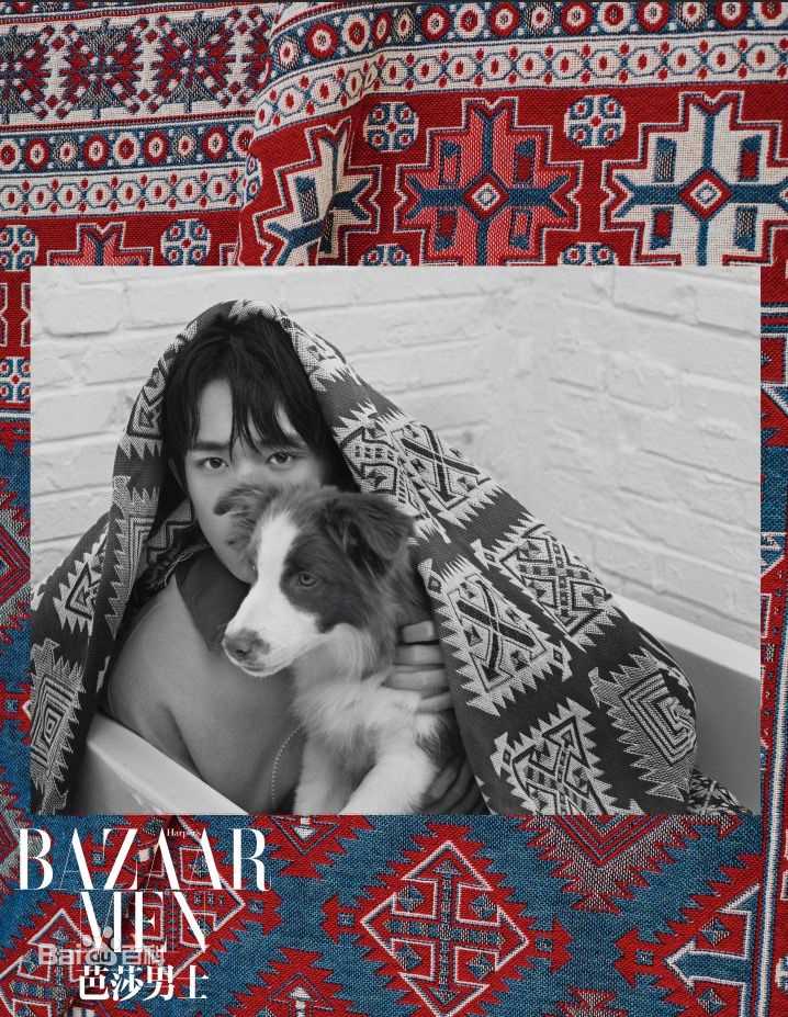 高清易烊千玺(Jackson)在《芭莎男士》中的图集