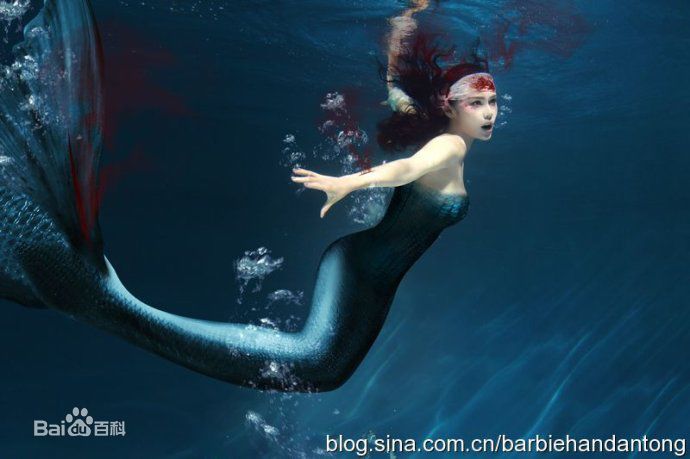 韩丹彤(dan tong Han)环保大片前后照片