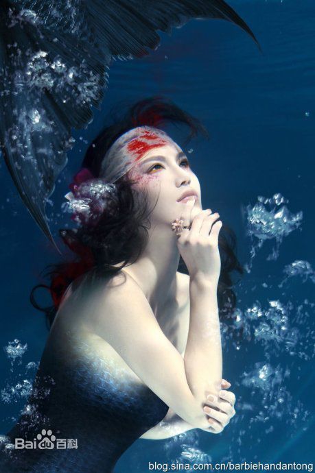 韩丹彤(dan tong Han)环保大片前后照片