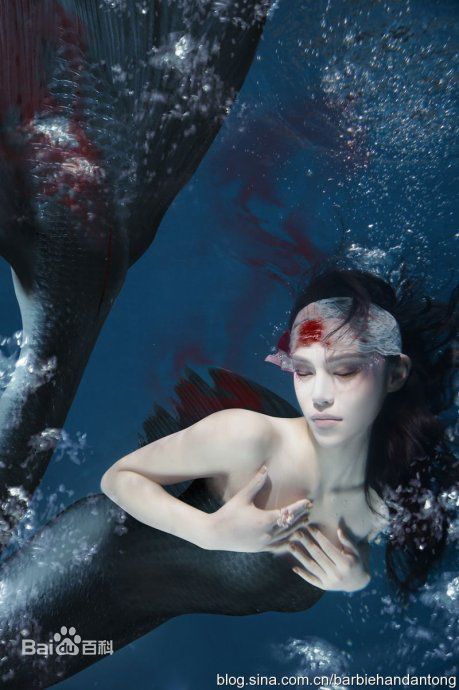 韩丹彤(dan tong Han)环保大片前后照片