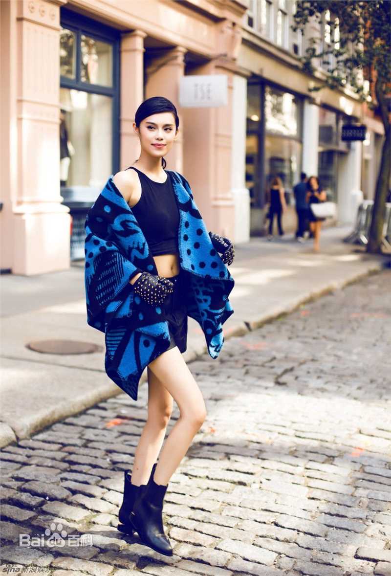 韩丹彤(dan tong Han)纽约时装周图片图集