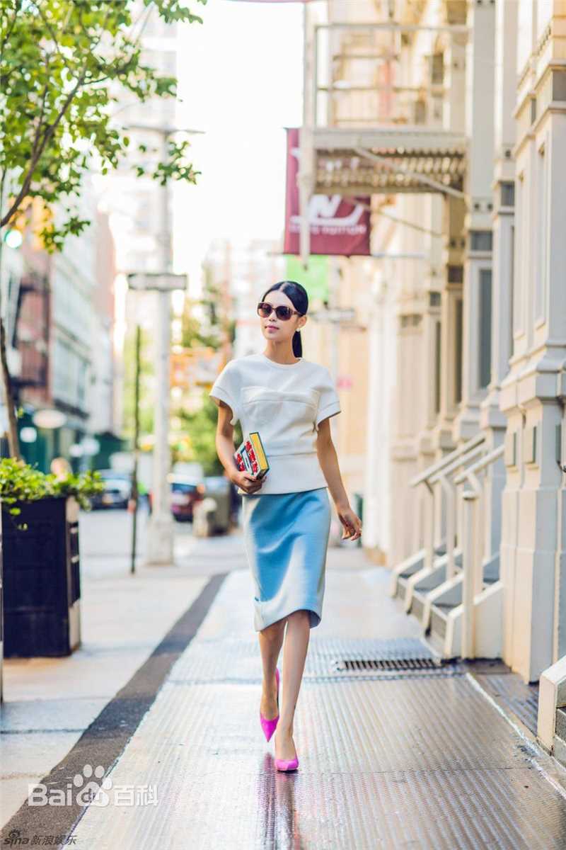 韩丹彤(dan tong Han)纽约时装周图片图集