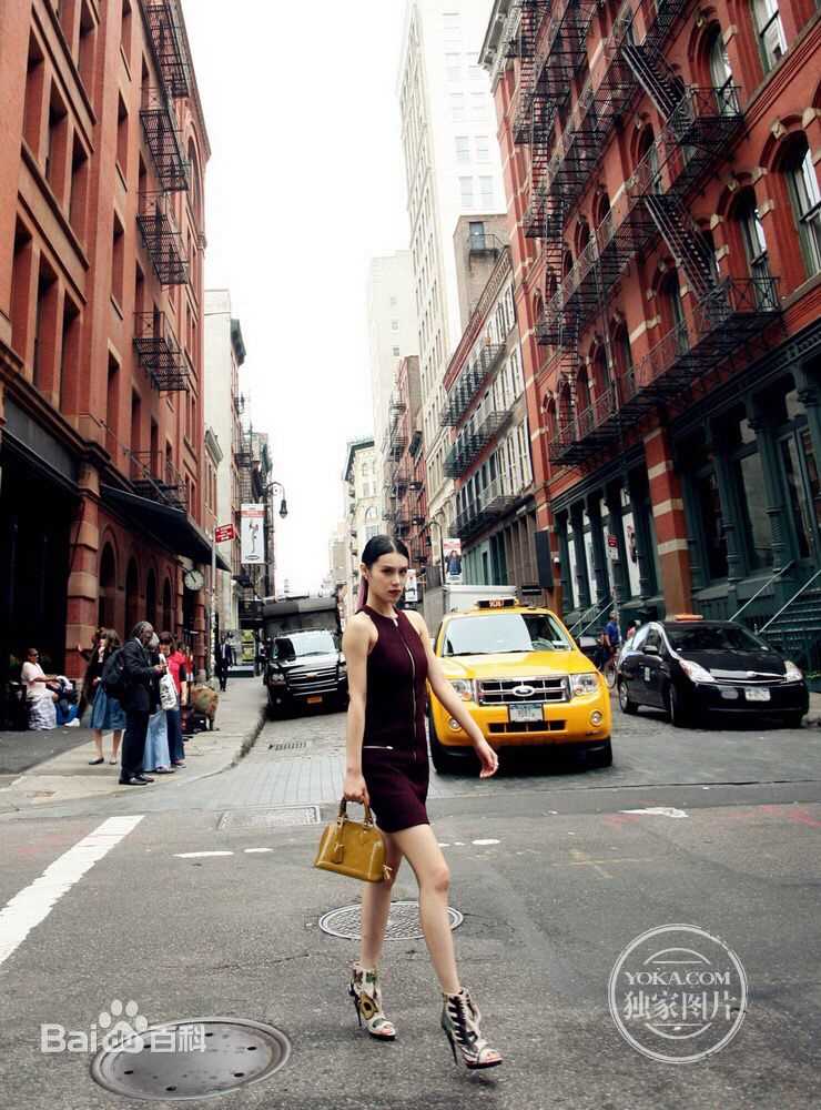 韩丹彤(dan tong Han)街拍壁纸壁纸