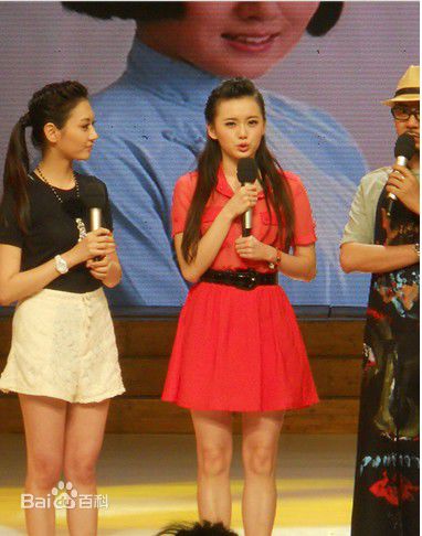 高清潘之琳(Feeling Pan)在2011年6月1日参加《天天向上》中的图集