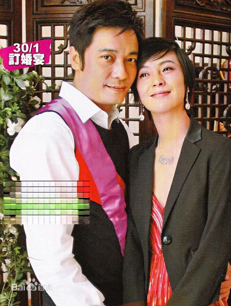 苏岩(Sophie.Su)和罗嘉良的合照前后照片