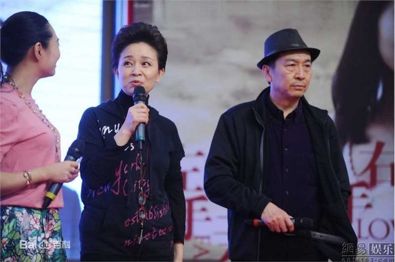 毕彦君在《左手亲情右手爱》发布会中的