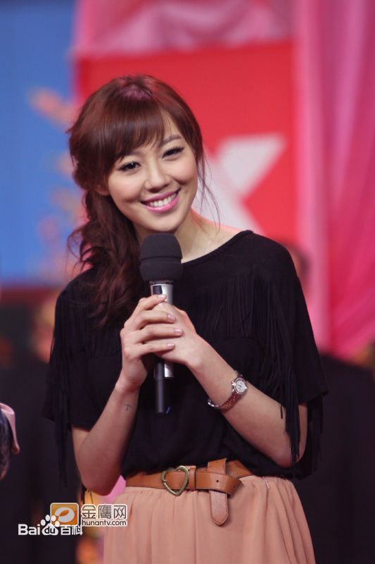 刘冬(jocelin)2011百度年会表演现场前后照片