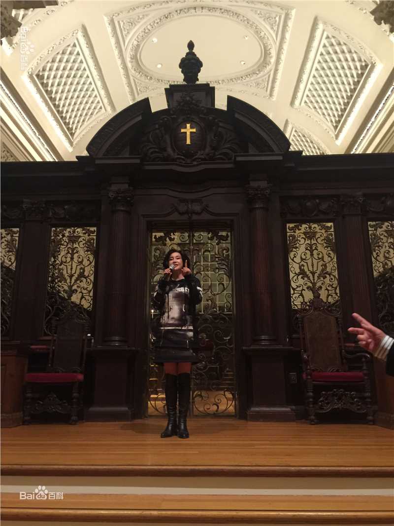 刘晓庆哈佛大学演讲生活照相册