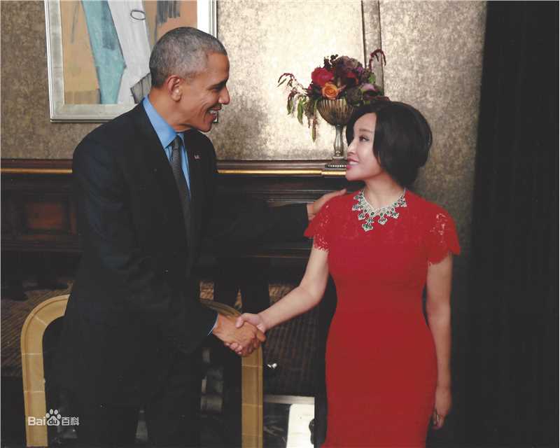 刘晓庆会见奥巴马性感图片图集