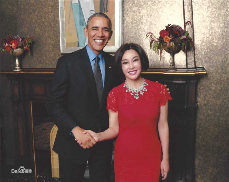 刘晓庆会见奥巴马性感图片图集