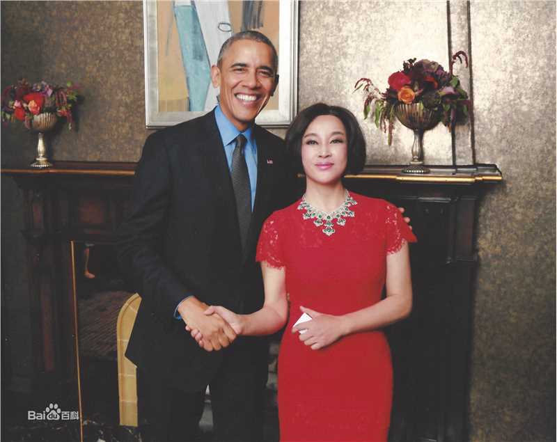 刘晓庆会见奥巴马性感图片图集