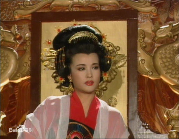 刘晓庆1995年《武则天》剧照