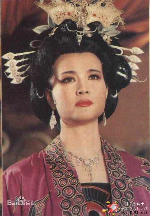 刘晓庆1995年《武则天》剧照