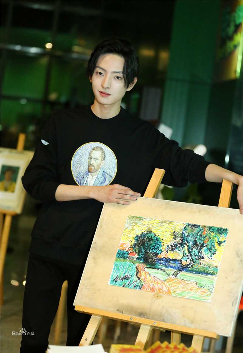 赵天宇在《至爱梵高·星空之谜》中的