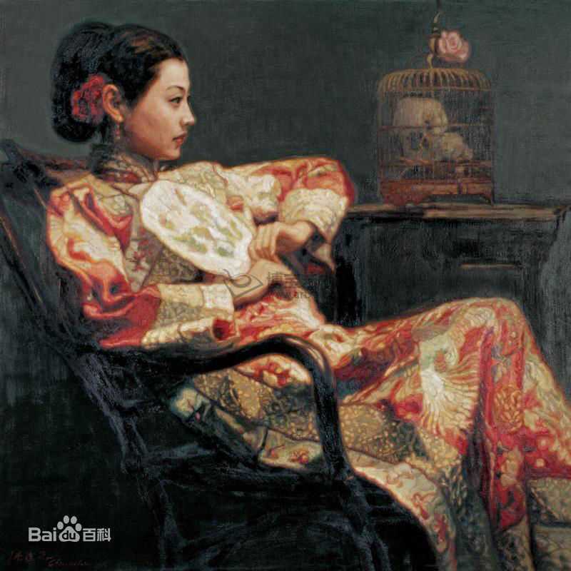 陈逸飞作品赏析素颜照相册