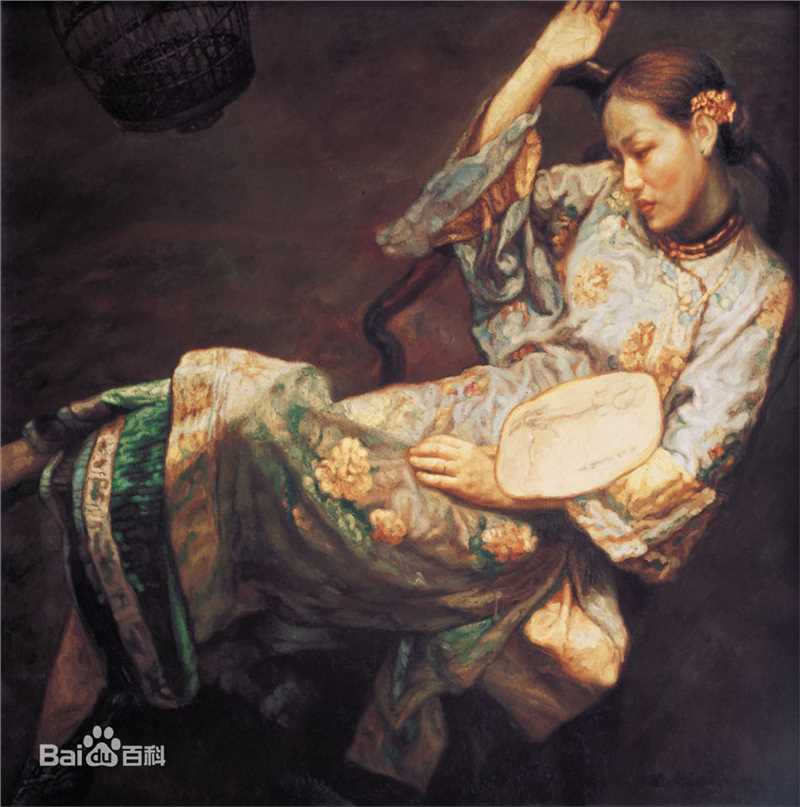 陈逸飞作品赏析素颜照相册