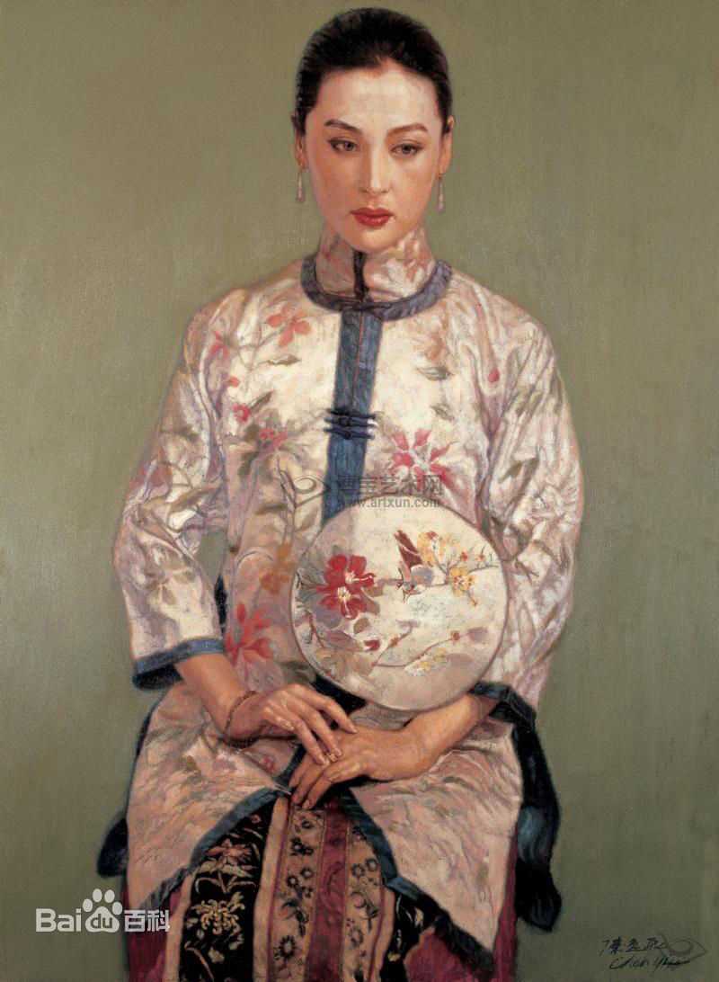 陈逸飞作品赏析素颜照相册